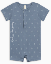 Stay Salty / Anchor & Sea Short Sleeve Romper