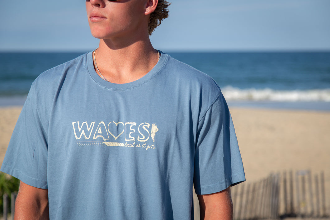 Waves! || Organic Cotton Tee