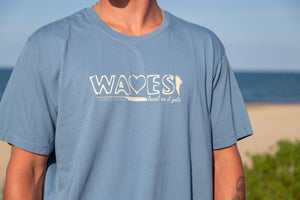 Waves! || Organic Cotton Tee