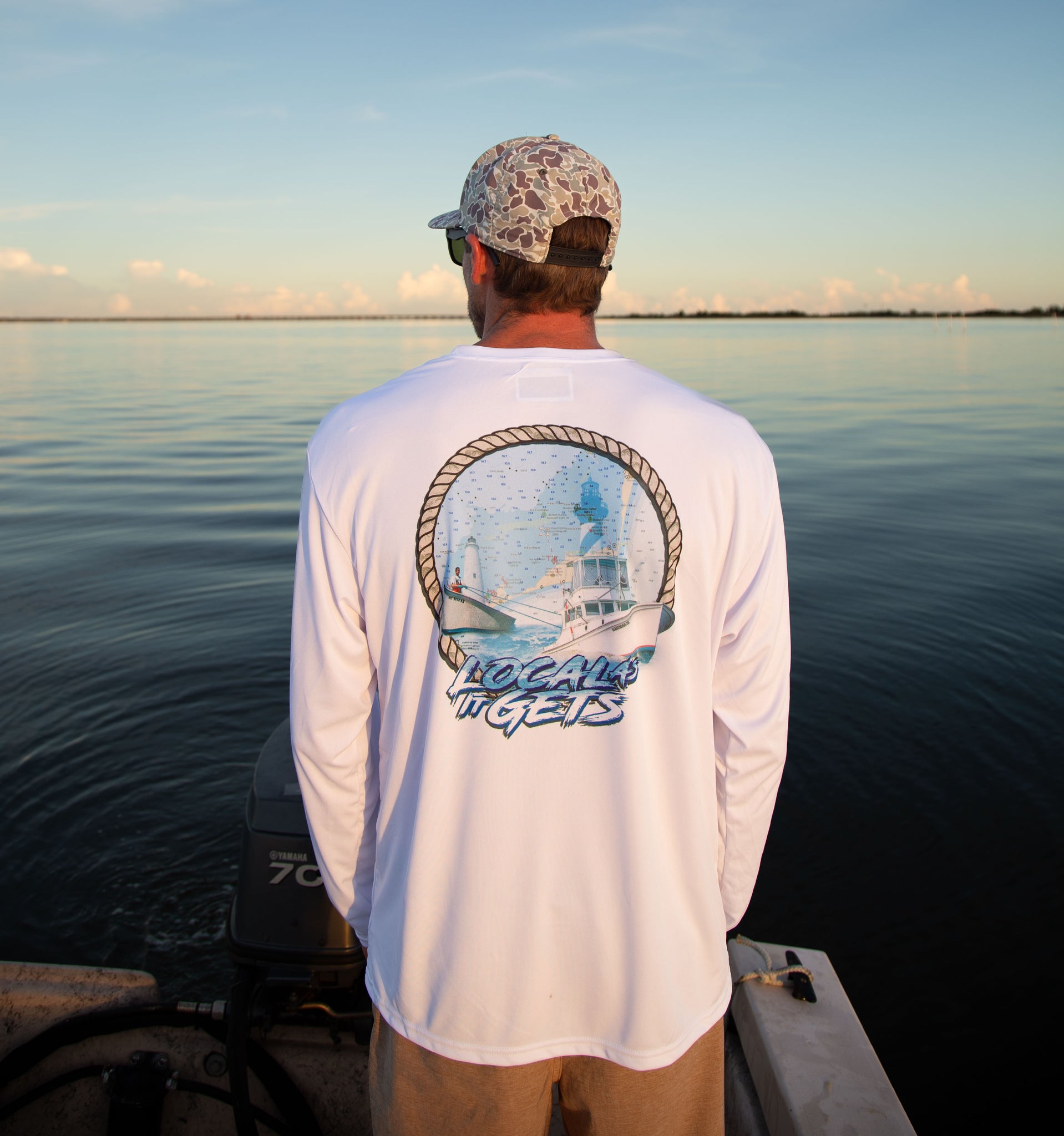Support Your Working Watermen SPF Long Sleeve – Local As It Gets