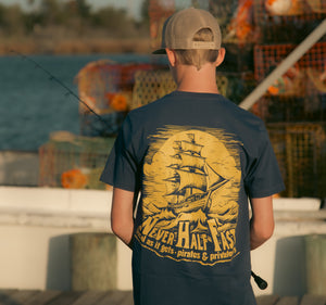 Hold Fast / Never Half Fast | Organic Cotton Tee