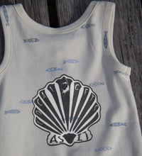 Scallop | Organic Romper