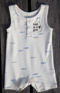 Scallop | Organic Romper