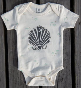 Scallop | Organic Beach Bodysuit