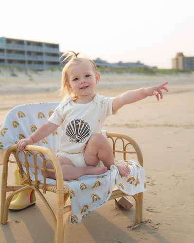 Scallop | Lemons Organic Bodysuit