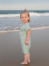 Scallop | Organic Dotted Romper