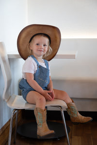 LAIG Organic Cotton Chambray Overalls