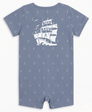 Stay Salty / Anchor & Sea Short Sleeve Romper