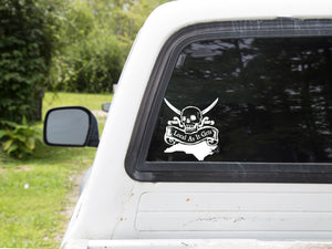 State & Scroll Decal